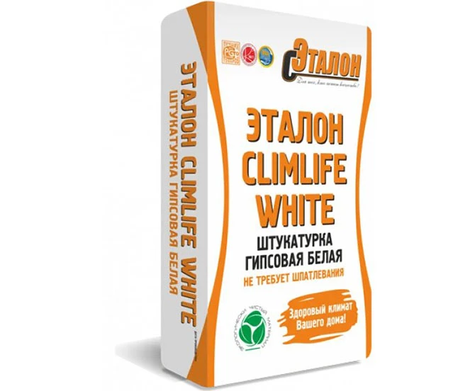 Штукатурка гипсовая «CLIMLIFE WHITE MN»