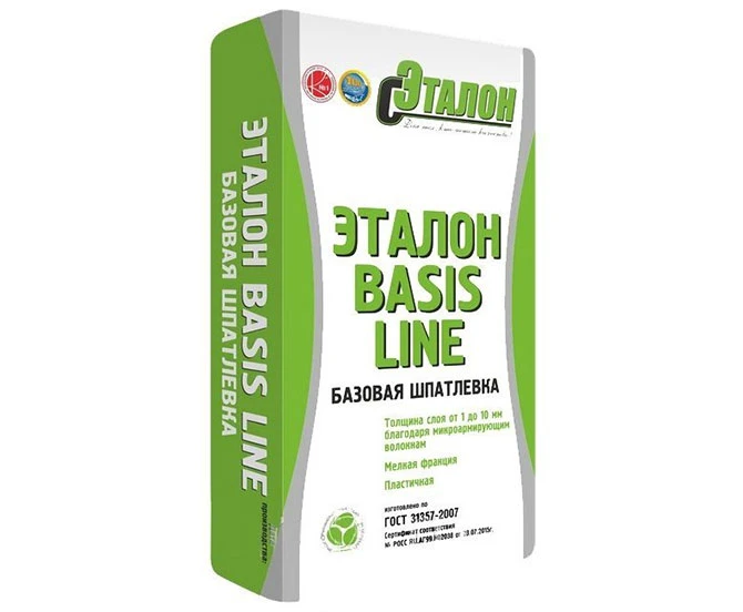 Шпатлевка базовая «Эталон BASIS LINE»