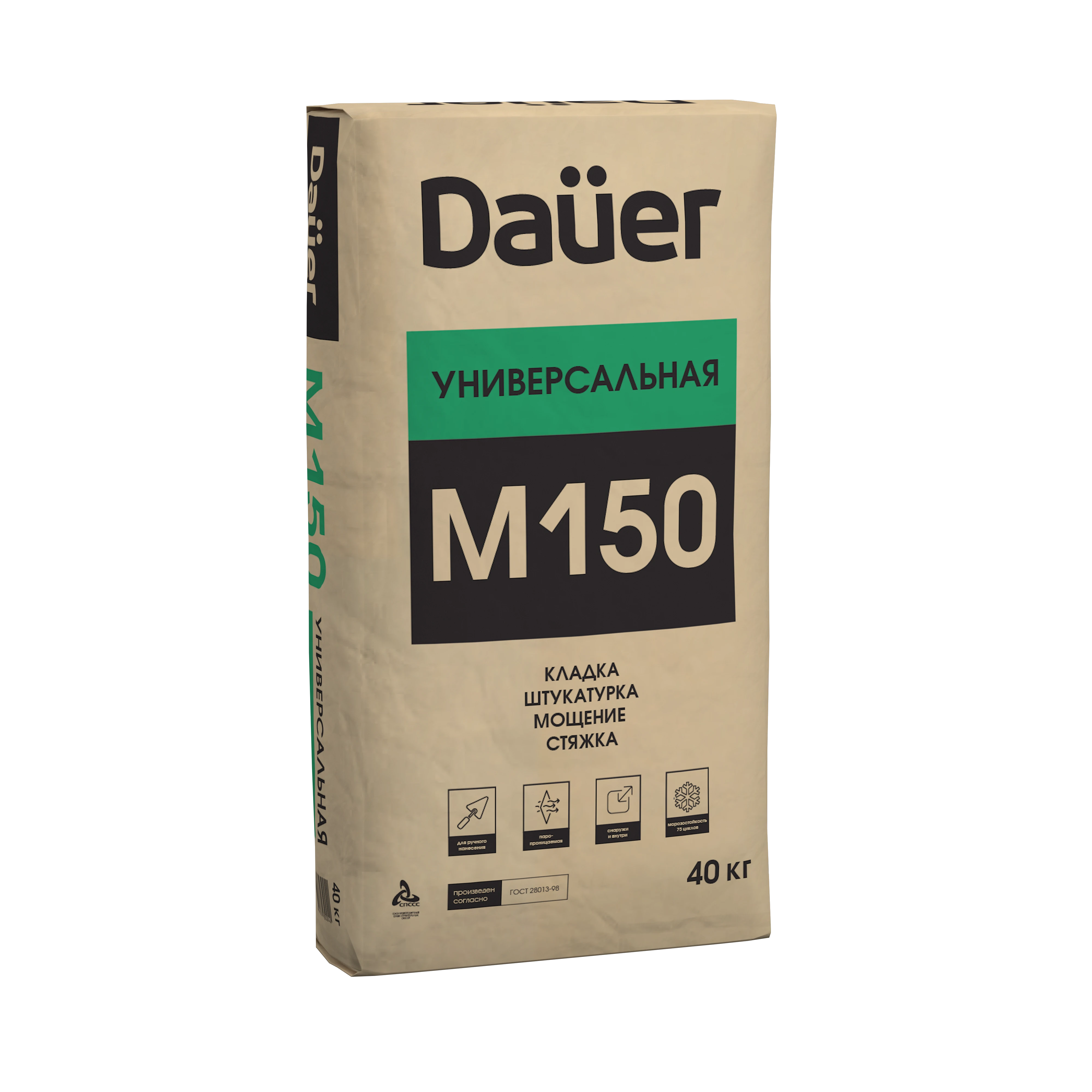 Сухая смесь Dauer®М-150 универсальная