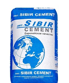 Штукатурка цементная «SIBIR»