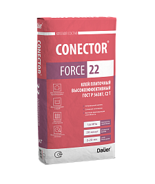Клей плиточный «CONECTOR® FORCE 22»